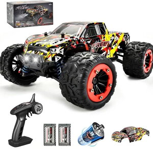 �����R�� �J�[ �M�t�g RC �������� �� WIAORCHI 1:18 Scale 40+km/h High Speed Remote Control Car, 4x4 Waterproof Off Road RC Cars, Fast 2.4GHz All Terrain Toy Trucks Gifts for Boys and Adults, 2 Batteries for 40mins Fun �y���s�A���i�z