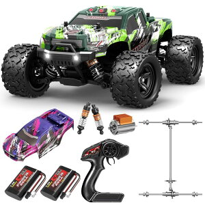 �����R�� �J�[ �M�t�g RC �������� �� X-TMAGA Rc Cars 1:18 All Terrain RC Car for Adults & Boys (18305), 4WD Off-Road RC Truck High Speed Fast 40+ KPH, 4X4 Waterproof Remote Control Car with 2 Rechargeable Batteries �y���s�A���i�z