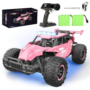 R J[ Mtg RC   kolegend Remote Control Car for Girls 50+min Monster Trucks 20km/h 1:12 Scale 13 Inch All Terrains RC Truck with Flashing Chassis Lights Gift Toys for Girls Kids Boys ysAiz