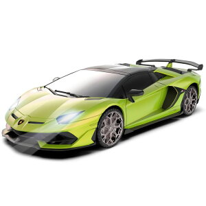 R J[ Mtg RC   AEROQUEST Lamborghini Remote Control Car, 1:24 Scale Electric Sport Racing Hobby Toy Car Lamborghini Model Vehicle for Boys Girls Birthday Gifts, Green ysAiz