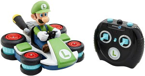 �����R�� �J�[ �M�t�g RC �������� �� Super Mario 08988-PLY Nintendo Mario Kart 8 Luigi Mini Anti-Gravity Rc Racer 2.4Ghz, with Full Function Steering Create 360 Spins, Whiles & Drift Up To 100 Range - For Kids Ages 4 Plus �y���s�A���i�z