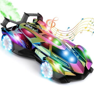 R J[ Mtg RC   DDZOOU Lambo Remote Control Car for Boys 4-7,1:12 RC Lambo Car for Boys 8-12 with 360° Rotating, Lights, Music and Spray, 10-12km/h Colourful Lambo Racing Car Toys Gift for Kids Birthday. ysA