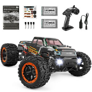 R J[ Mtg RC   HAIBOXING Remote Control Car 16889, 1:16 Scale 2.4Ghz RC Cars 4x4 Off Road Trucks, Waterproof RTR RC Monster Truck 36KM/H, Toys for Kids and Adults with 2 Batteries 35+ mins Play ysAiz