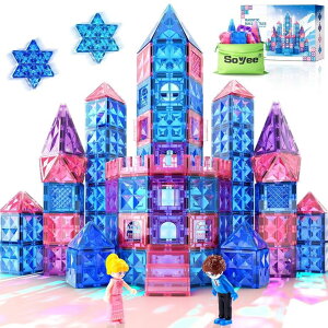 AiƐ̏ Ai GT It Diamond Magnetic Building Blocks - Frozen Princess Toys for 3-8 Year Old Girls & Boys - 3 4 5 6 Year Old Girl Birthday Xmas Present ysAiz
