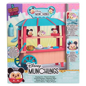 AiƐ̏ Ai GT It Just Play Disney Munchlings Dumpling Cart, 11-Piece Color Change Figure Playset, 1-inch Collectible Scented Figurines, Kids Toys for Ages 3 Up, Amazon Exclusive ysAiz