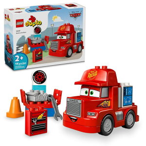 fBYj[ sNT[ J[Y LEGO Disney Pixar Mack at The Race Cars Toy - Pixar Cars Gifts for Christmas for Toddlers, Preschool, Boys & Girls, Ages 2+ - Educational Building Toys Set - 10417 ysAiz