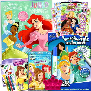 fBYj[ vZX Disney Princess Coloring and Activity Book Bundle with Imagine Ink Coloring Book, Stickers and More ysAiz