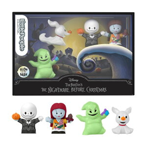 vZX Vf ?Little People Collector Disney Tim Burtonfs The Nightmare Before Christmas Special Edition Set for Adults & Fans, 4 Figures in Display Box ysAiz