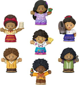 vZX Vf Fisher-Price Little People Toddler Toys Disney Encanto Figure Set, 7 Characters for Preschool Kids Ages 18+ Months ysAiz
