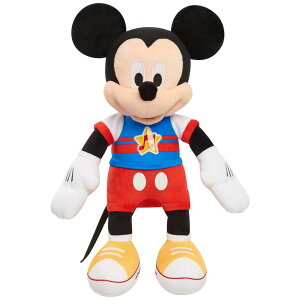 ~bL[}EX ~j[}EX ~bL[ ~j[ Disney Junior Mickey Mouse Funhouse Singing Fun Mickey Mouse 13 Inch Lights and Sounds Feature Plushie, Sings The Wiggle Giggle Song, Kids Toys for Ages 3 Up by Just Play ysAiz