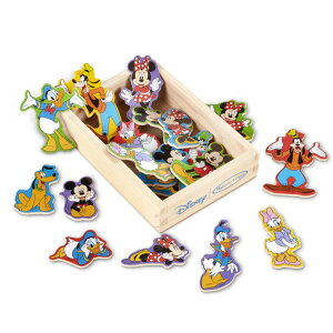 ~bL[}EX ~j[}EX ~bL[ ~j[ Melissa & Doug Wooden Mickey Mouse Character Magnets (20 pcs) - Cute Fridge Magnets For Toddlers Ages 2+ ysAiz