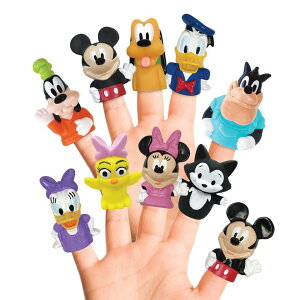 ~bL[}EX ~j[}EX ~bL[ ~j[ Disney Mickey & Friends 10 Piece Finger Puppet - Party Favors, Educational, Bath Toys, Story Time, Floating Pool Toys, Beach Toys, Finger Toys, Playtime ysAiz