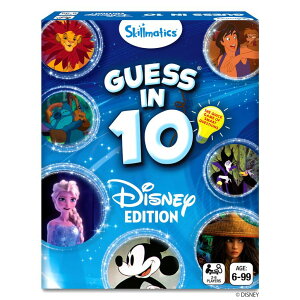 ~bL[}EX ~j[}EX ~bL[ ~j[ Skillmatics Collectible Card Game - Guess in 10 Disney, Stocking Stuffers, Perfect for Kids, Teens, Adults Who Love Board Games, Cinderella, Mickey Mouse, Gifts for Ages 6, 7, 8, 9 and Up y