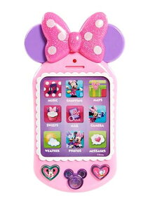 ~bL[}EX ~j[}EX ~bL[ ~j[ Minnie Bow-Tique Why Hello Pretend Play Cell Phone, Lights and Sounds, Kids Toys for Ages 3 Up by Just Play ysAiz