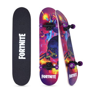 tH[giCg l` tBMA  Fortnite 31" Skateboard - Cruiser Skateboard with Printed Graphic Grip Tape, ABEC-5 Bearings, Durable Deck & Smooth Wheels ysAiz
