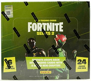 tH[giCg l` tBMA  Panini Fortnite Series 2 Trading Card Box 24 Packs 6 Cards Per Pack ysAiz