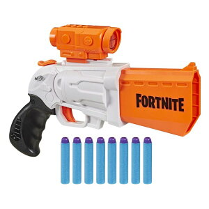 tH[giCg l` tBMA  Nerf Fortnite SR Blaster - 4-Dart Hammer Action - Includes Removable Scope and 8 Official Elite Darts - for Youth, Teens, Adults ysAiz