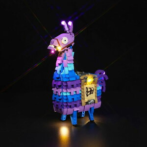 tH[giCg l` tBMA  Rorliny LED Lighting Kit Compatible with Lego Fortnite Supply Llama 77071 (No Lego Models), Creative Light Set Compatible with Lego 77071 ysAiz