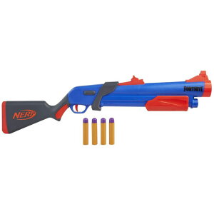 tH[giCg l` tBMA  Nerf Fortnite Pump SG Blaster - Pump Action Mega Dart Blasting - Breech Load - 4 Official Mega Darts - for Youth, Teens, Adults, Blue,2.76 x 32.87 x 10.39 inches ysAiz