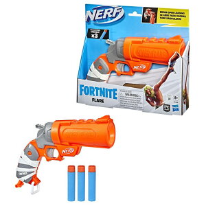 tH[giCg l` tBMA  Nerf Fortnite Flare Dart Blaster, Break-Open Dart Loading, 3 Nerf AccuStrike Mega Darts, Pull-Down Priming Handle ysAiz