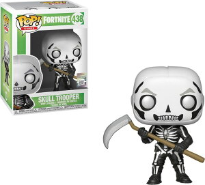 tH[giCg l` tBMA  Funko POP 34470 Pop! Games: Fortnite - Skull Trooper, One Size, Multicolor ysAiz