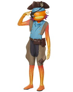 tH[giCg l` tBMA  Spirit Halloween Boys Fortnite Fishstick Pirate Costume - M ysAiz