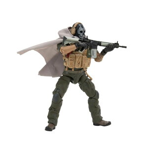 tH[giCg l` tBMA  Call of Duty "Ghost (Jawbone) - 6.5-inch Articulated Figure with Swappable Hands and Weapon Accessories ysAiz