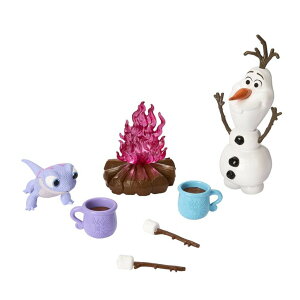 �A�i�Ɛ�̏��� �A�i �G���T Mattel Disney Frozen Toys, Set with Olaf & Bruni Figures, PLus 5 Campfire Accessories, Inspired by Mattel Disney Frozen 2 Movie �y���s�A���i�z