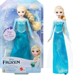 AiƐ̏ Ai GT It Mattel Disney Frozen Toys, Singing Elsa Doll with Signature Clothing, Sings gLet It Goh from the Movie Frozen ysAiz
