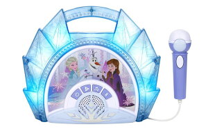 AiƐ̏ Ai GT It eKids Disney Frozen Karaoke Microphone with Bluetooth Speaker for Fans of Disney Toys, Kids Karaoke Machine with Built in Music ysAiz