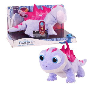 AiƐ̏ Ai GT It Disney Frozen 2 Walk & Glow Bruni The Salamander, Lights and Sounds Stuffed Animal, Officially Licensed Kids Toys for Ages 3 Up by Just Play ysAiz