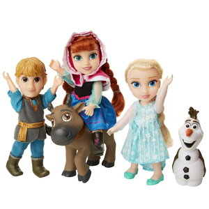AiƐ̏ Ai GT Disney Frozen Deluxe Petite Doll Gift Set - Includes Anna, Elsa, Kristoff, Sven and Olaf! Dolls are Approximately 6 inches Tall - Perfect for Any Frozen Fan! ysAiz