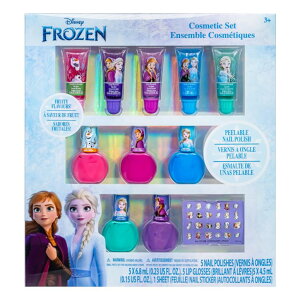 AiƐ̏ Ai GT Disney Frozen 2 - Townley Girl Super Sparkly Cosmetic Makeup Set for Girls with Lip Gloss Nail Polish Nail Stickers - 11 Pcs|Perfect for Parties Sleepovers Makeovers| Birthday Gift for Girls 3 Yrs+ ysAi