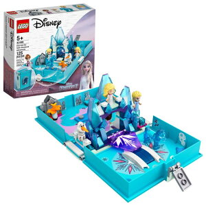 AiƐ̏ Ai GT LEGO Disney Frozen 2 Elsa and The Nokk Storybook Adventures Building Toy 43189 Movie-Inspired Frozen Toy Set, Gift Idea for Kids Boys Girls Age 5+, Portable Travel Toy with Micro Dolls and Olaf Figure ysA