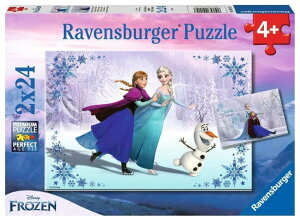 AiƐ̏ Ai GT Ravensburger Disney Frozen Sisters Always Puzzle Set | 2 x 24 Piece Jigsaw Puzzles | Unique Pieces for Perfect Fit | Ideal Game for Kids and Family | FSC-Certified for Sustainability ysAiz