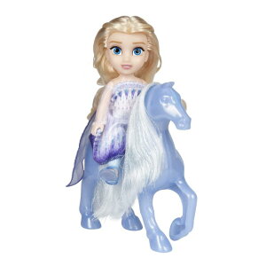 AiƐ̏ Ai GT Disney Frozen Elsa Doll Petite Snow Queen & Water Nokk Horse Gift Set ysAiz