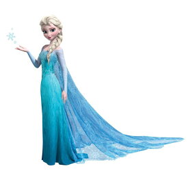 アナと雪の女王 アナ エルサ RoomMates Disney Frozen Elsa Giant Peel and Stick Wall Decals by RoomMates, RMK2371GM 【並行輸入品】