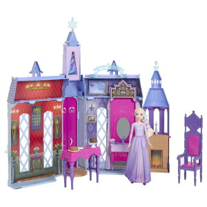 AiƐ̏ Ai GT Mattel Disney Frozen Doll House, Arendelle Castle Featuring Elsa Fashion Doll, 4 Play Areas with 15 Furniture & Accessories, 2+ ft Tall ysAiz