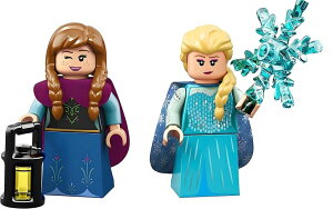 AiƐ̏ Ai GT LEGO Disney Series 2: Anna and Elsa from Frozen with Bonus Purple LEGO Cape (71024) ysAiz