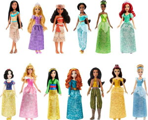fBYj[ vZX Disney Princess Mattel Disney Princess Toys, Fashion Doll Set with 13 Dolls in Sparkling Clothing & Accessories, Inspired by Disney Movies (Amazon Exclusive) ysAiz