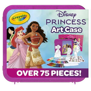 fBYj[ vZX Disney Princess Crayola Disney Princess Art Case (75ct) Art Kit for Kids, Art Supplies, Disney Coloring Set, Disney Toys, Holiday Gift for Girls & Boys ysAiz