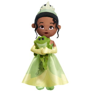 �f�B�Y�j�[ �v�����Z�X Disney Princess Disney Princess Lil' Friends Plush Tiana & Naveen 14.5-inch Plush Doll, Officially Licensed Kids Toys for Ages 3 Up, Gifts and Presents by Just Play �y���s�A���i�z