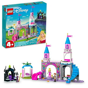 fBYj[ vZX Disney Princess LEGO Disney Princess Aurora's Castle Building Toy Set 43211 Disney Princess Toy with Sleeping Beauty, Prince Philip and Maleficent Mini-Doll Figures, Disney Gift Idea for Kids Boys Girls Age 4+ ysA