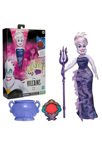 fBYj[ vZX Disney Princess Disney Princess Villains Ursula Fashion Doll, Accessories and Removable Clothes, Disney Villains Toy for Kids 5 Years Old and Up ysAiz