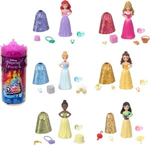 fBYj[ vZX Disney Princess Mattel Disney Princess Small Doll Royal Color Reveal, 6 Surprises Include 1 Doll & 5 Accessories, Party Theme (Dolls May Vary) ysAiz