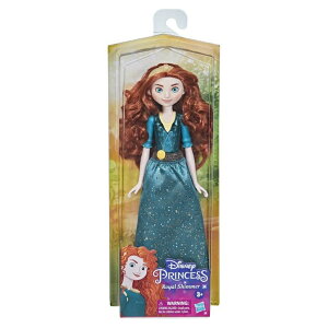 fBYj[ vZX Disney Princess Disney Princess Royal Shimmer Merida Doll, Fashion Doll with Skirt and Accessories, Toy for Kids Ages 3 and Up ysAiz