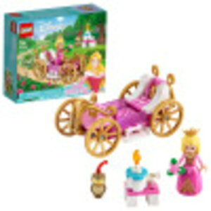 fBYj[ vZX Disney Princess LEGO Disney Aurorafs Royal Carriage 43173 Creative Princess Building Kit, New 2020 (62 Pieces) ysAiz