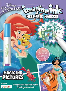 fBYj[ vZX Disney Princess Imagine Ink Magic Ink Coloring Book ysAiz