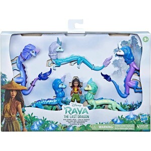 fBYj[ vZX Disney [Ɨ̉ [ Disney Princess Raya and The Last Dragon Sisu Family Pack, Includes 5 Dragon Toys and Raya Doll, Toys for Kids 3 and Up ysAiz