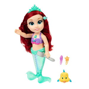 vZX PrincessAG Ariel g}[Ch Disney Princess Ariel Doll My Singing Friend Ariel & Flounder - Ariel Sings Part of Your World - Tail Lights Up in & Out of Water! ysAiz